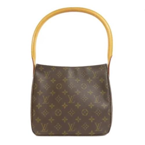 Louis Vuitton Vintage Pre-owned Canvas handvskor Brown, Dam