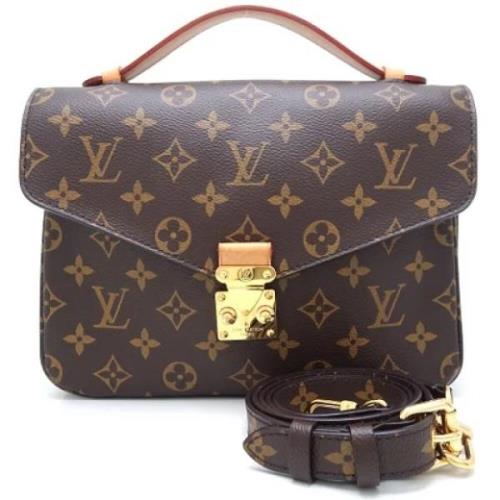 Louis Vuitton Vintage Pre-owned Canvas louis-vuitton-vskor Brown, Dam