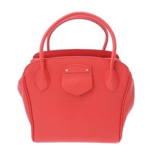 Louis Vuitton Vintage Pre-owned Laeder handvskor Red, Dam