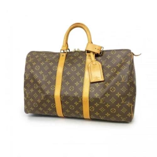 Louis Vuitton Vintage Pre-owned Tyg louis-vuitton-vskor Brown, Unisex