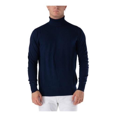 At.P.Co Turtle Neck Sweater Blue, Herr