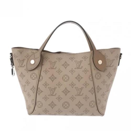 Louis Vuitton Vintage Pre-owned Laeder handvskor Beige, Dam