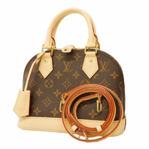 Louis Vuitton Vintage Pre-owned Tyg louis-vuitton-vskor Brown, Dam