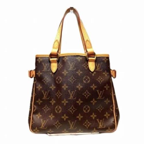 Louis Vuitton Vintage Pre-owned Tyg louis-vuitton-vskor Brown, Dam