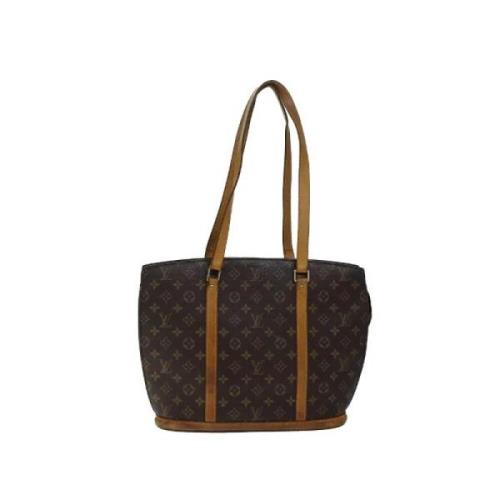 Louis Vuitton Vintage Pre-owned Canvas axelremsvskor Brown, Dam