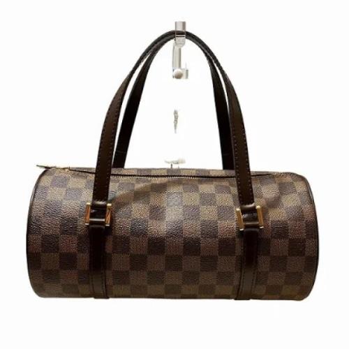 Louis Vuitton Vintage Pre-owned Canvas handvskor Brown, Dam