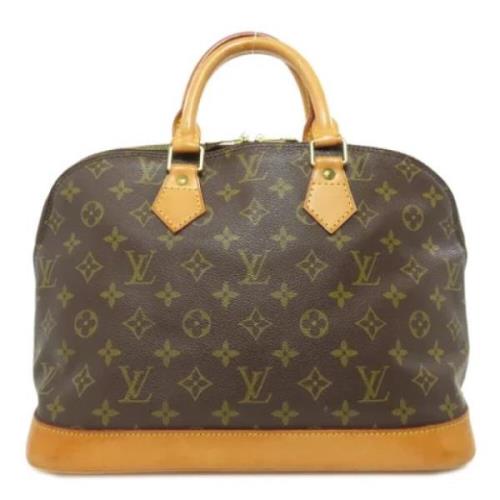 Louis Vuitton Vintage Pre-owned Tyg louis-vuitton-vskor Brown, Dam