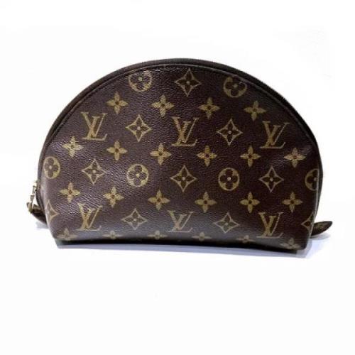 Louis Vuitton Vintage Pre-owned Canvas handvskor Brown, Dam