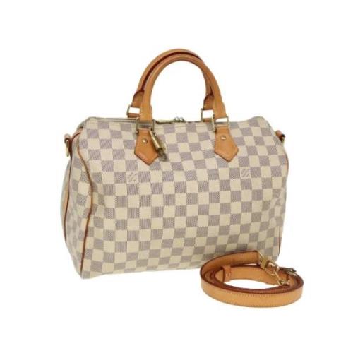 Louis Vuitton Vintage Pre-owned Canvas handvskor Beige, Dam