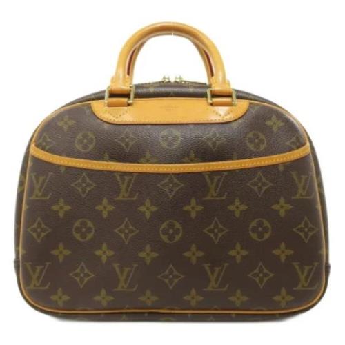 Louis Vuitton Vintage Pre-owned Canvas handvskor Brown, Dam