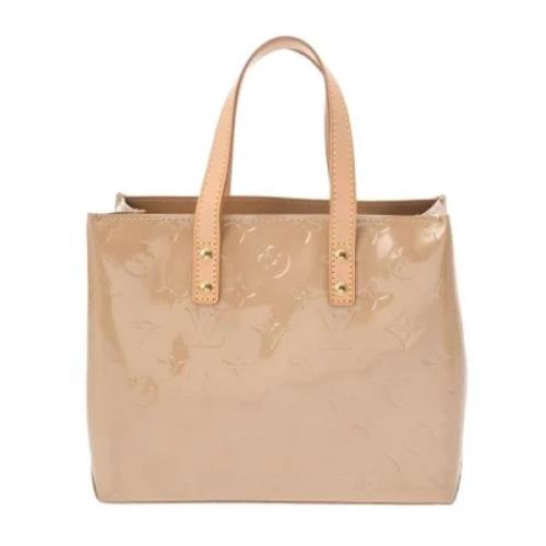 Louis Vuitton Vintage Pre-owned Canvas handvskor Beige, Dam