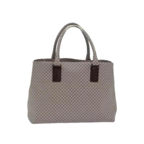 Bottega Veneta Vintage Pre-owned Laeder handvskor Gray, Dam