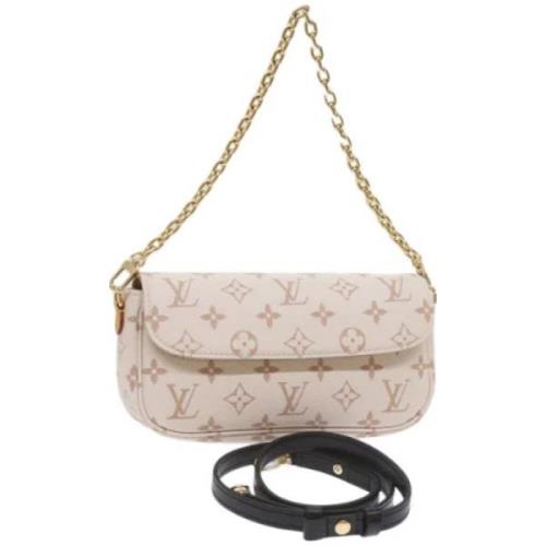 Louis Vuitton Vintage Pre-owned Canvas louis-vuitton-vskor White, Dam