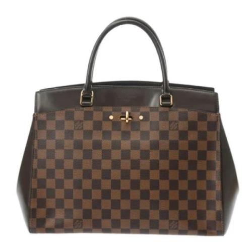 Louis Vuitton Vintage Pre-owned Canvas handvskor Brown, Dam