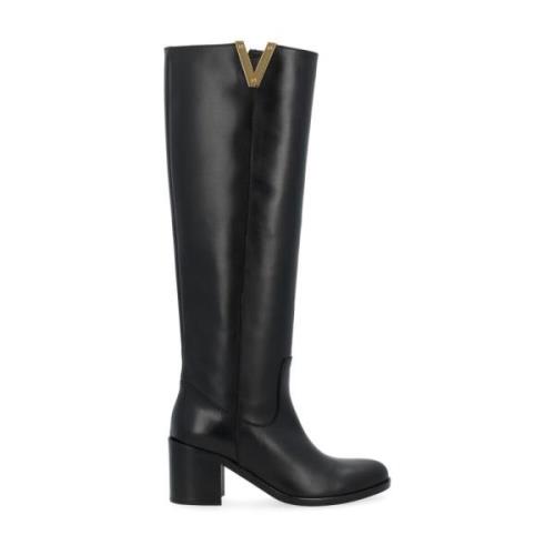 Via Roma 15 High Boots Black, Dam