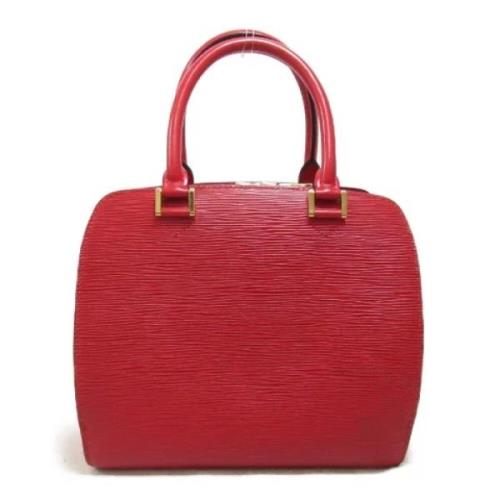 Louis Vuitton Vintage Pre-owned Laeder louis-vuitton-vskor Red, Dam