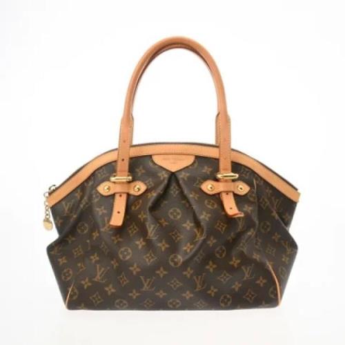 Louis Vuitton Vintage Pre-owned Canvas handvskor Brown, Dam