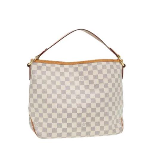 Louis Vuitton Vintage Pre-owned Canvas louis-vuitton-vskor Beige, Dam