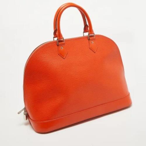 Louis Vuitton Vintage Pre-owned Laeder louis-vuitton-vskor Orange, Dam