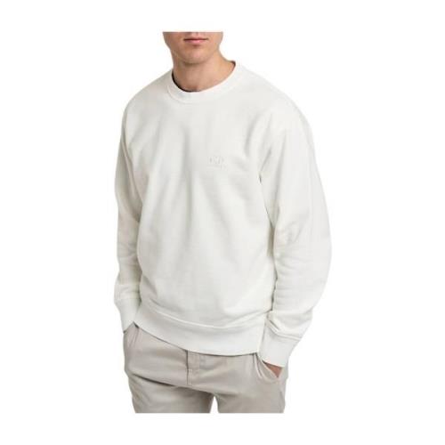 C.p. Company Stiliga Sweaters Kollektion White, Herr