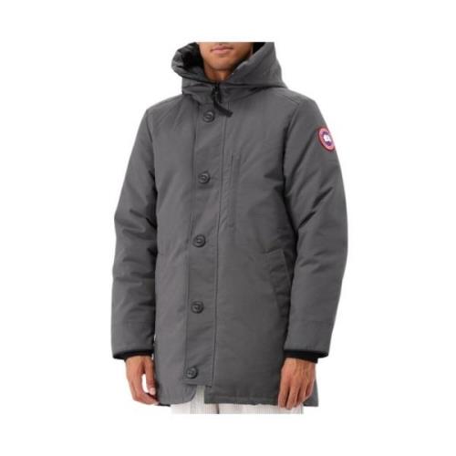 Canada Goose Lång Grå Parka Jacka Gray, Herr