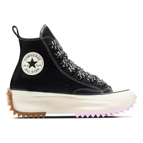 Converse Run Star Hike 90's Sneakers Black, Dam