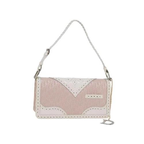 Dior Vintage Pre-owned Canvas dior-vskor Pink, Dam