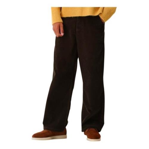 Ami Paris Corduroy Baggy Fit Byxor Brown, Herr