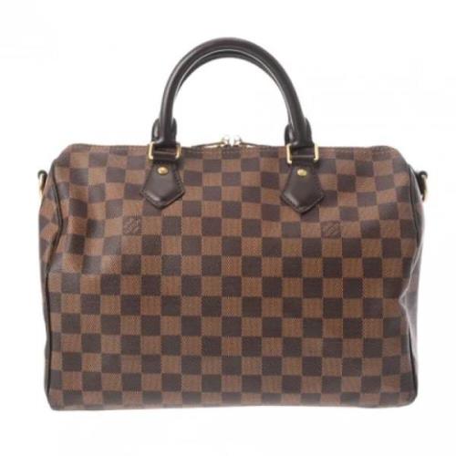 Louis Vuitton Vintage Pre-owned Canvas louis-vuitton-vskor Brown, Dam