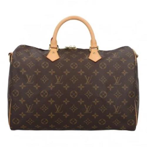 Louis Vuitton Vintage Pre-owned Canvas handvskor Brown, Dam