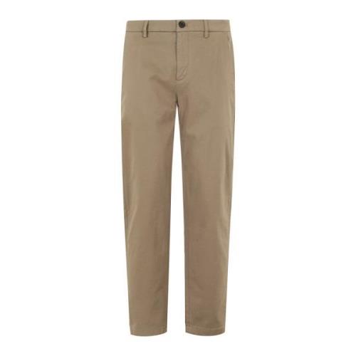 Department Five Slim Crop Chino Byxor Beige, Herr