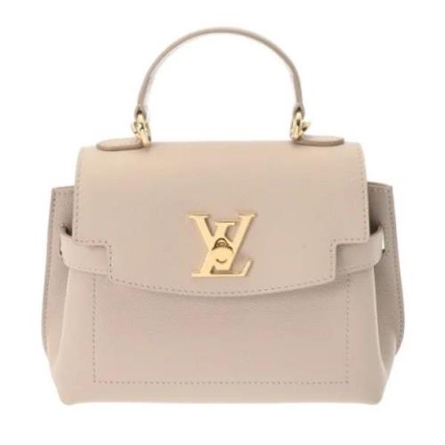 Louis Vuitton Vintage Pre-owned Laeder louis-vuitton-vskor Beige, Dam