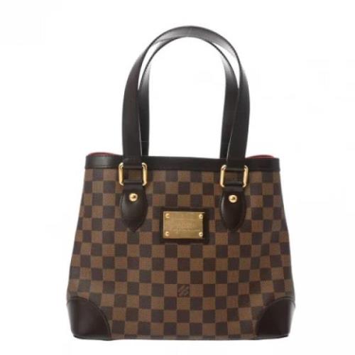 Louis Vuitton Vintage Pre-owned Canvas louis-vuitton-vskor Brown, Dam