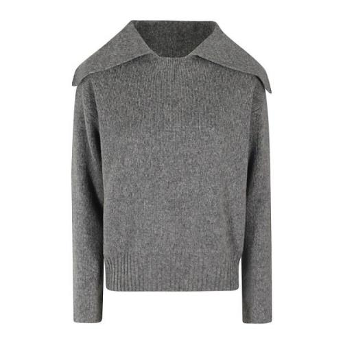 Roberto Collina Casual Polo Skjorta Gray, Dam