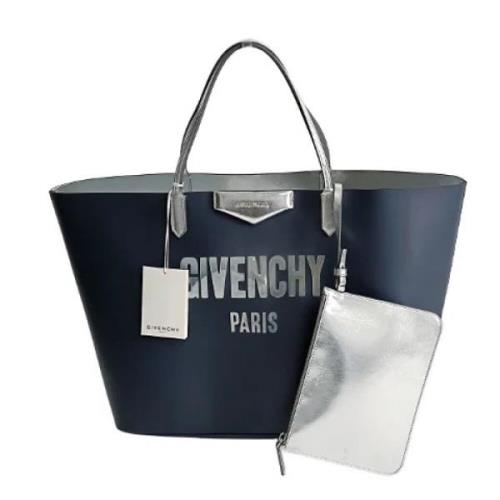 Givenchy Pre-owned Pre-owned Tyg axelremsvskor Blue, Dam