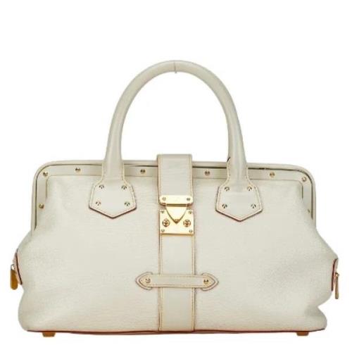 Louis Vuitton Vintage Pre-owned Laeder handvskor White, Dam