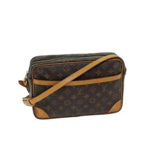 Louis Vuitton Vintage Pre-owned Canvas louis-vuitton-vskor Brown, Dam