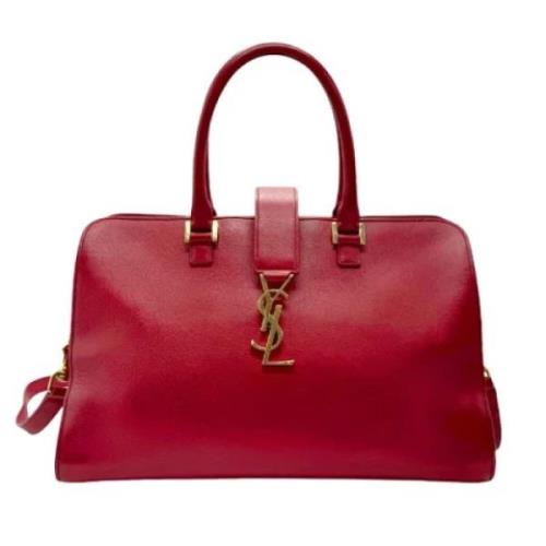 Yves Saint Laurent Vintage Pre-owned Laeder handvskor Red, Dam