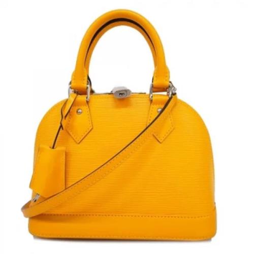 Louis Vuitton Vintage Pre-owned Laeder louis-vuitton-vskor Yellow, Dam