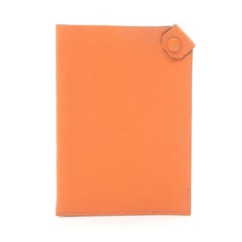 Hermès Vintage Pre-owned Laeder hem-och-kontorstillbehr Orange, Dam