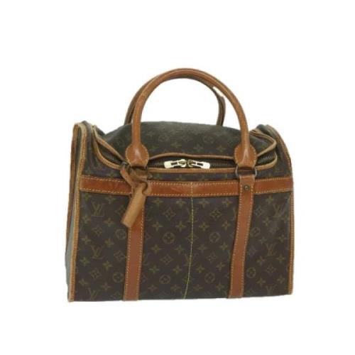 Louis Vuitton Vintage Pre-owned Canvas louis-vuitton-vskor Brown, Dam