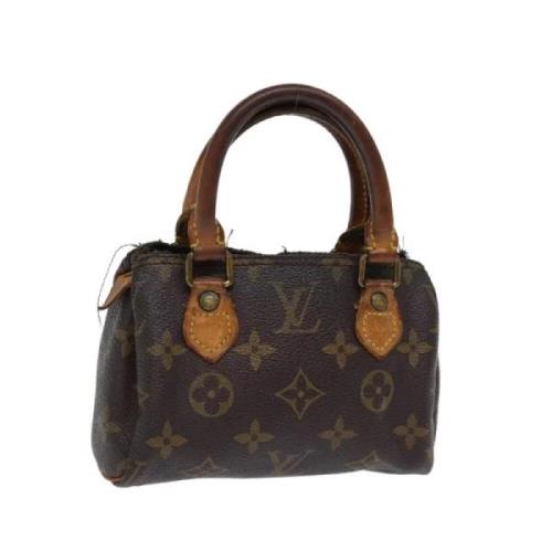 Louis Vuitton Vintage Pre-owned Canvas handvskor Brown, Dam