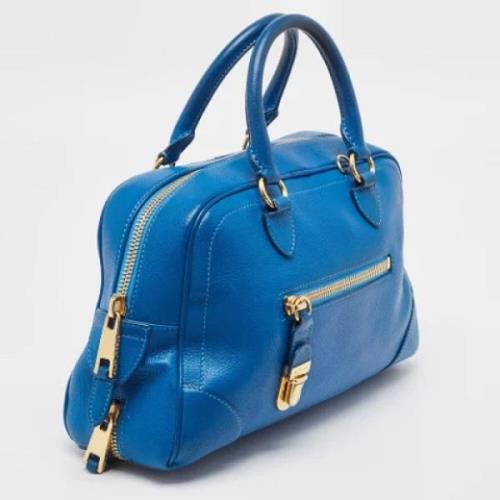 Marc Jacobs Pre-owned Pre-owned Laeder handvskor Blue, Dam