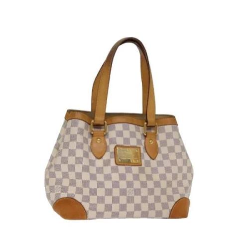 Louis Vuitton Vintage Pre-owned Canvas louis-vuitton-vskor Beige, Dam