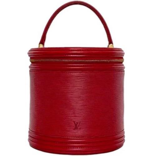 Louis Vuitton Vintage Pre-owned Laeder louis-vuitton-vskor Red, Dam