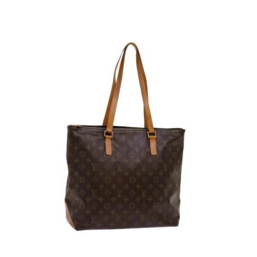 Louis Vuitton Vintage Pre-owned Canvas louis-vuitton-vskor Beige, Dam