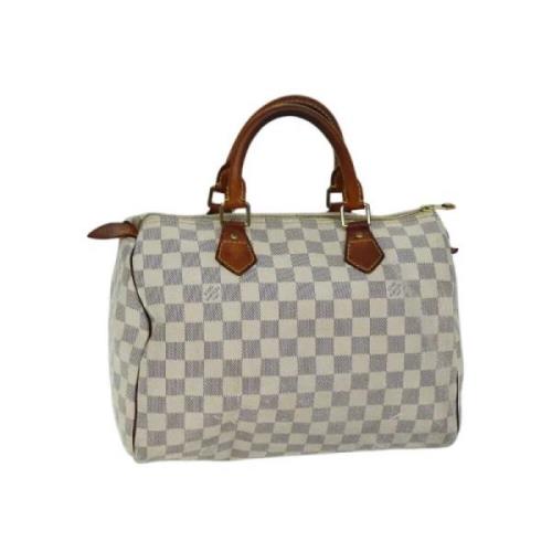 Louis Vuitton Vintage Pre-owned Canvas handvskor Beige, Dam