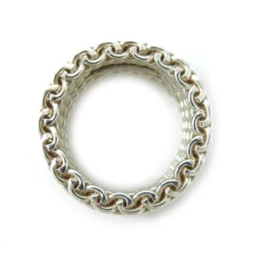 Tiffany & Co. Pre-owned Pre-owned Metall ringar Gray, Dam