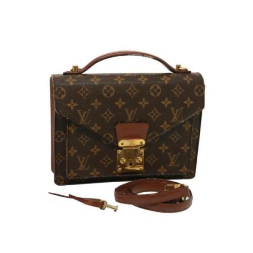 Louis Vuitton Vintage Pre-owned Canvas louis-vuitton-vskor Brown, Dam