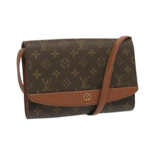 Louis Vuitton Vintage Pre-owned Canvas louis-vuitton-vskor Brown, Dam